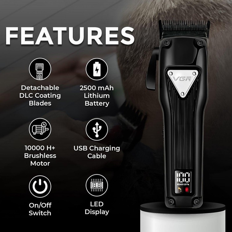 ماشین اصلاح موی سر وی جی ار مدل v-137