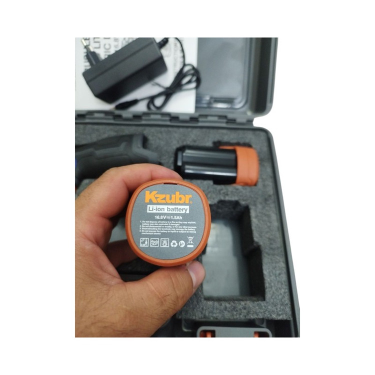 دریل پیچ گوشتی شارژی 10 میلیمتری 650 وات زوبر مدل K10002