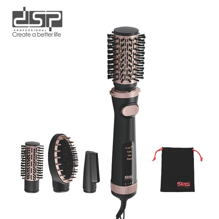 سشوار برس دار چرخشی 1200 وات دی اس پی مدل 50305 4in1
