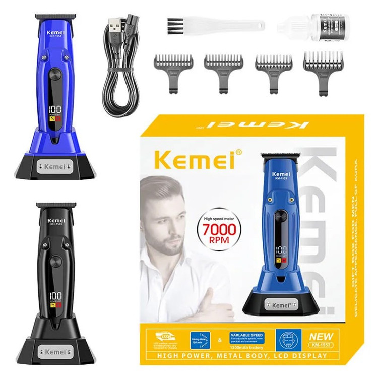 ماشین اصلاح موی سر و صورت کیمی مدل km-1553