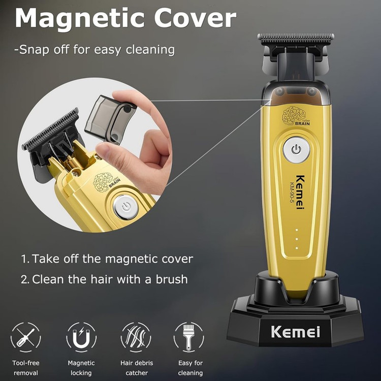 ماشین اصلاح موی سر و صورت شارژی کیمی مدل km-90-5
