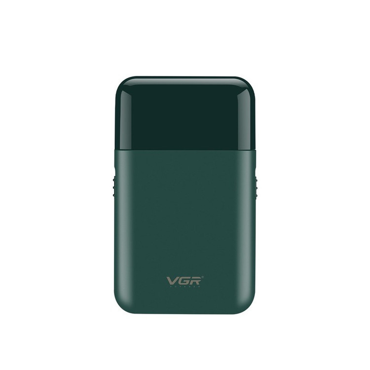 ماشین اصلاح موی صورت وی جی آر مدل V-390 با تیغه استیل ضد زنگ، تکنولوژی شیو فویلی، باتری قابل شارژ با 45 دقیقه زمان اس...