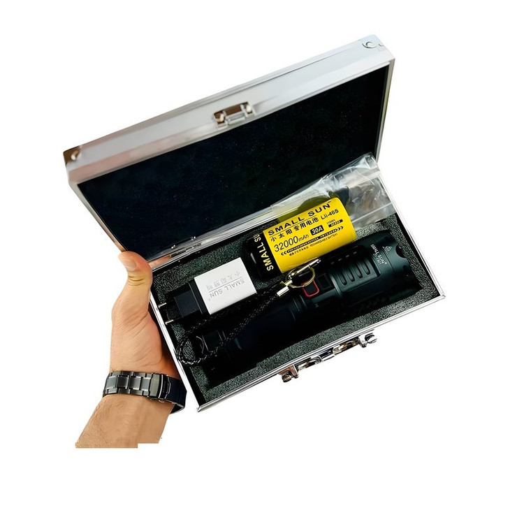 چراغ قوه دستی اسمال سان مدل ZY-T301 با نور مهتابی