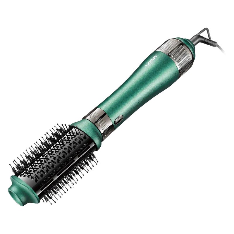 سشوار برس دار حالت دهنده 1000 وات وی جی ار مدل V-493، موتور DC، وزن 300 گرم، المنت سرامیک، دارای سری متمرکز کننده بار...