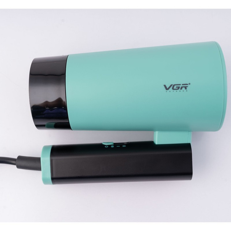 سشوار مسافرتی 1600 وات وی جی ار مدل V-426، موتور DC، وزن 600 گرم، المنت فلز، دارای سری متمرکز کننده باریک با ویژگی صا...