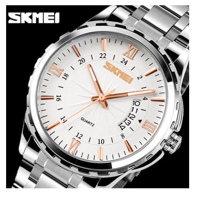 ساعت مچی عقربه ای مردانه اسکمی مدل 9069SIBK