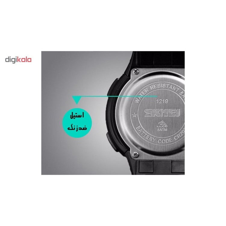 ساعت مچی دیجیتال اسکمی مدل 1219-E