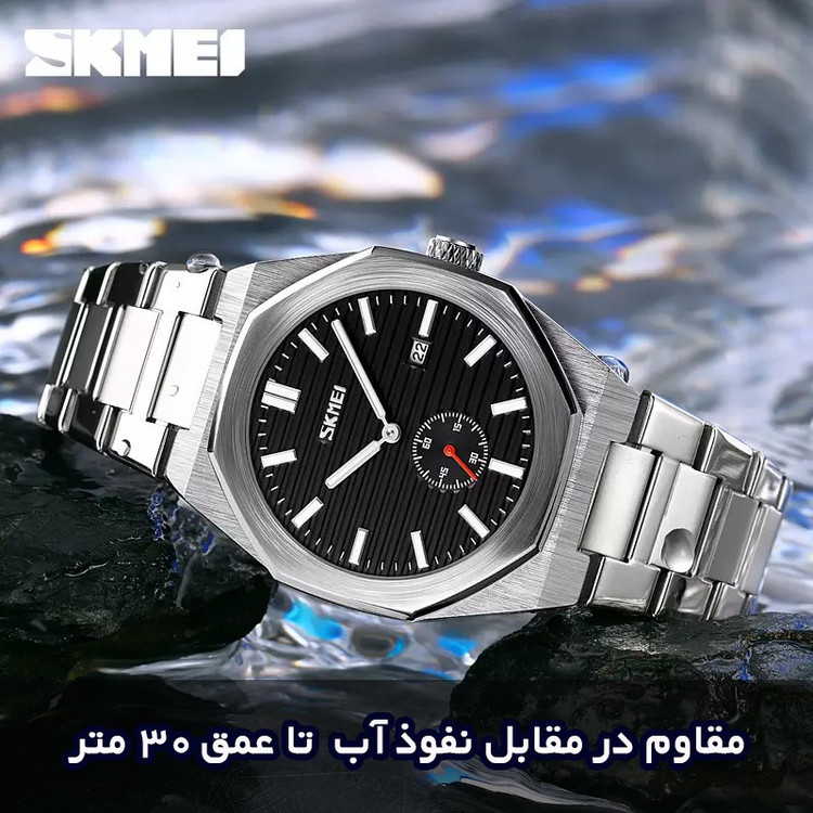 ساعت مچی عقربه ای مردانه اسکمی مدل 9262 SIBK