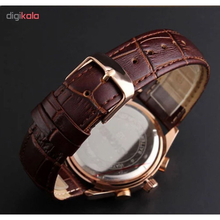 ساعت مچی عقربه ای مردانه اسکمی مدل S9127 Brown