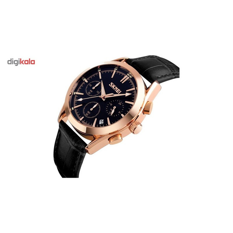 ساعت مچی عقربه ای مردانه اسکمی مدل S9127 Black