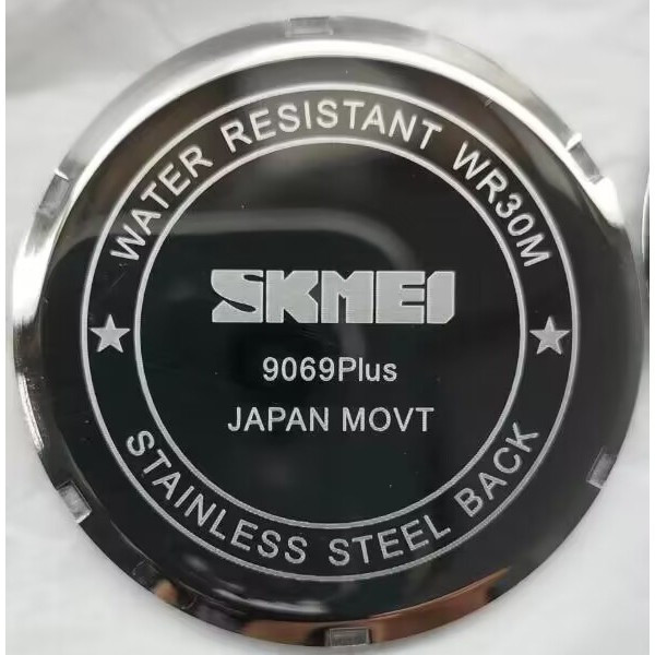 ساعت مچی عقربه ای کوارتز مردانه اسکمی مدل 9069 plus japan movt کد 02