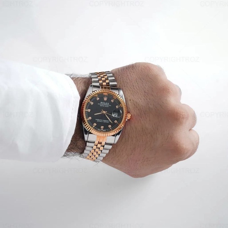 ساعت مچی عقربه ای مردانه مدل دیت جاست rz m02
