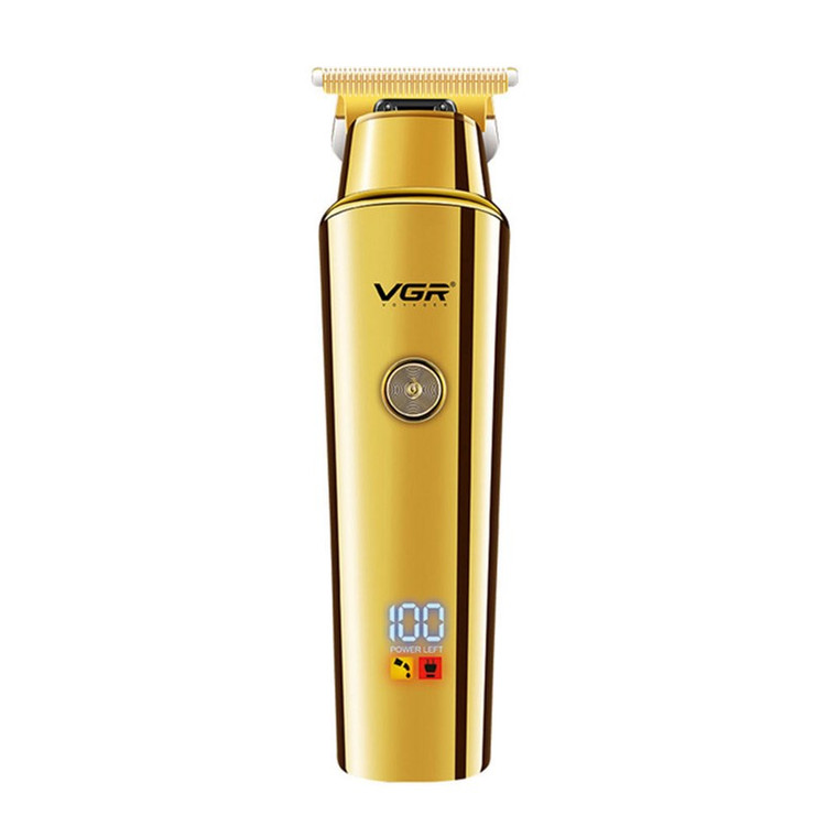 ماشین اصلاح موی سر و صورت وی جی آر مدل V-947 با تیغه استیل ضد زنگ، باتری لیتیوم یونی 2000 میلی آمپر، 500 دقیقه استفاد...