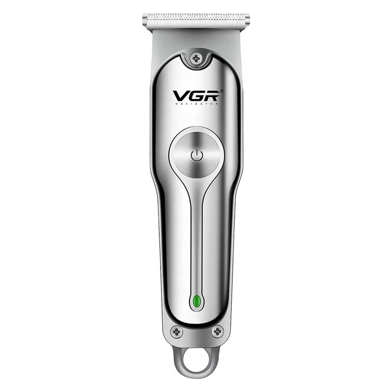 ماشین اصلاح موی سر و صورت وی جی ار مدل V-071 با تیغه دوار روکش الماس، موتور 8500 دور در دقیقه، باتری 600 میلی آمپر سا...