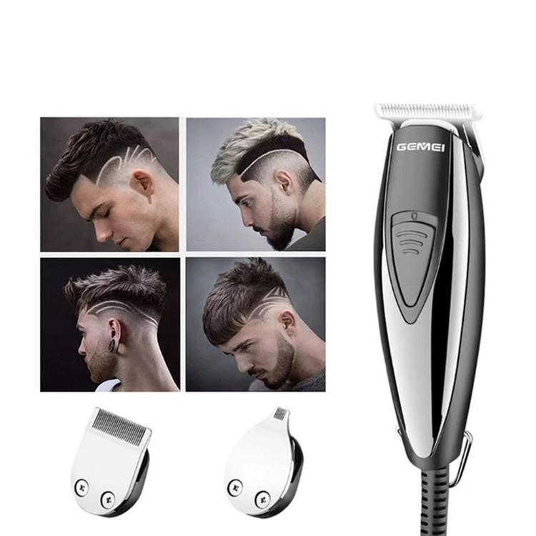 ماشین اصلاح موی صورت جیمی مدل GM830 با تیغه استیل ضد زنگ، برش مستقیم، قابلیت تنظیم سرعت، همراه 7 شانه اصلاح از 0.2 تا...