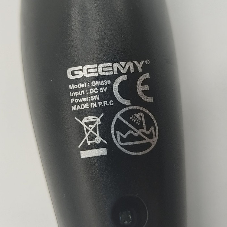 ماشین اصلاح موی صورت جیمی مدل GM830 با تیغه استیل ضد زنگ، برش مستقیم، قابلیت تنظیم سرعت، همراه 7 شانه اصلاح از 0.2 تا...