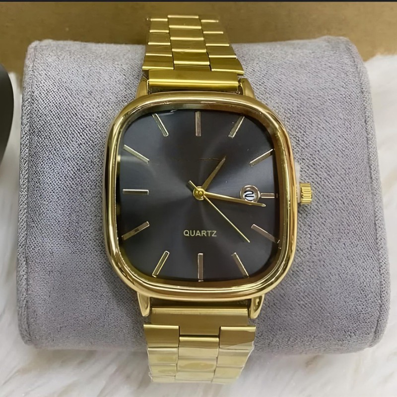 ساعت مچی عقربه ای مدل کلاسیک کد gold m