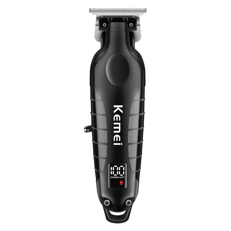 ماشین اصلاح موی سر و صورت کیمی مدل KM-2293 با تیغه کربن استیل خودتیز شونده، موتور 6000 دور در دقیقه، طراحی ارگونومیک،...