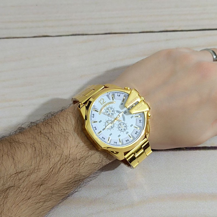 ساعت مچی عقربه ای مردانه کوارتز مدل لوکس کد MH0009