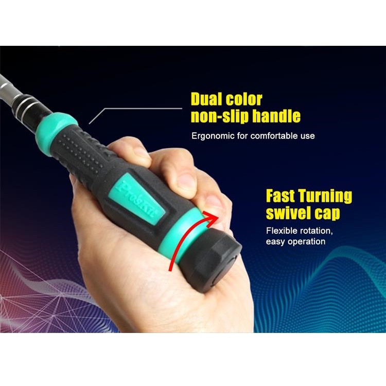 رابط سری پیچ گوشتی پروسکیت مدل SD-9857M بسته 57 عددی