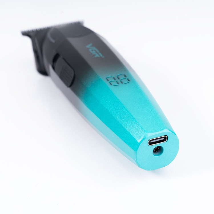 ماشین اصلاح موی سر و صورت وی جی آر مدل V-906 با تیغه سرامیکی پوشش DLC، موتور 9000 دور در دقیقه، باتری 2000 میلی آمپر ...