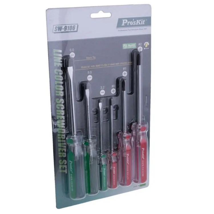 فازمتر پروسکیت مدل SW-9106 بسته 6 عددی
