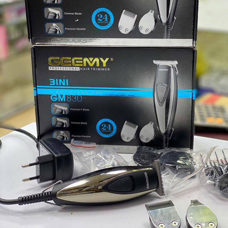 ماشین اصلاح موی سر و صورت جیمی مدل GM-830 با تیغه استیل ضد زنگ، برش مستقیم، قابلیت تنظیم سرعت، 7 شانه اصلاح از 0.2 تا...