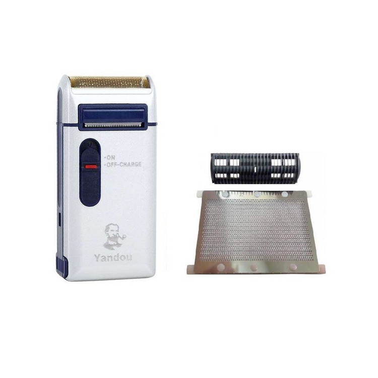 ماشین اصلاح موی صورت یاندو مدل Sv-w301u فویلی صفر زن با تیغه استیل ضد زنگ، باتری قابل شارژ با 60 دقیقه استفاده، طراحی...