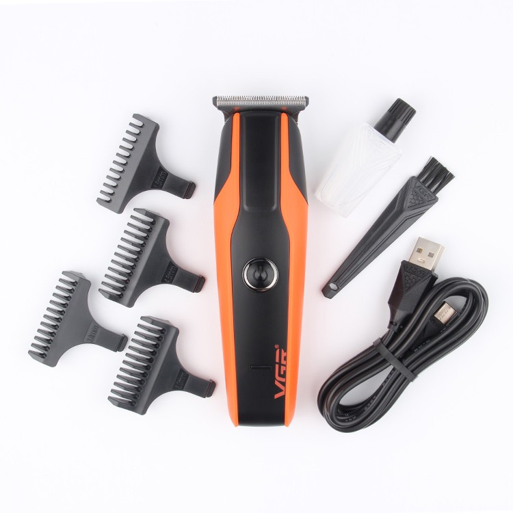 ماشین اصلاح موی سر و صورت وی جی آر مدل V-999 با تیغه استیل پیشرفته، اصلاح دقیق 0.01 میلی متر، استفاده خشک و مرطوب، با...