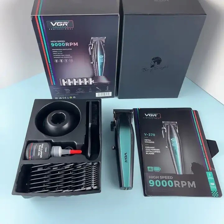 ماشین اصلاح موی سر و صورت وی جی ار مدل v-270