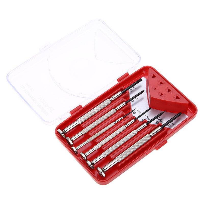 مجموعه 6 عددی پیچ گوشتی ساعتی پروسکیت مدل SD-9815