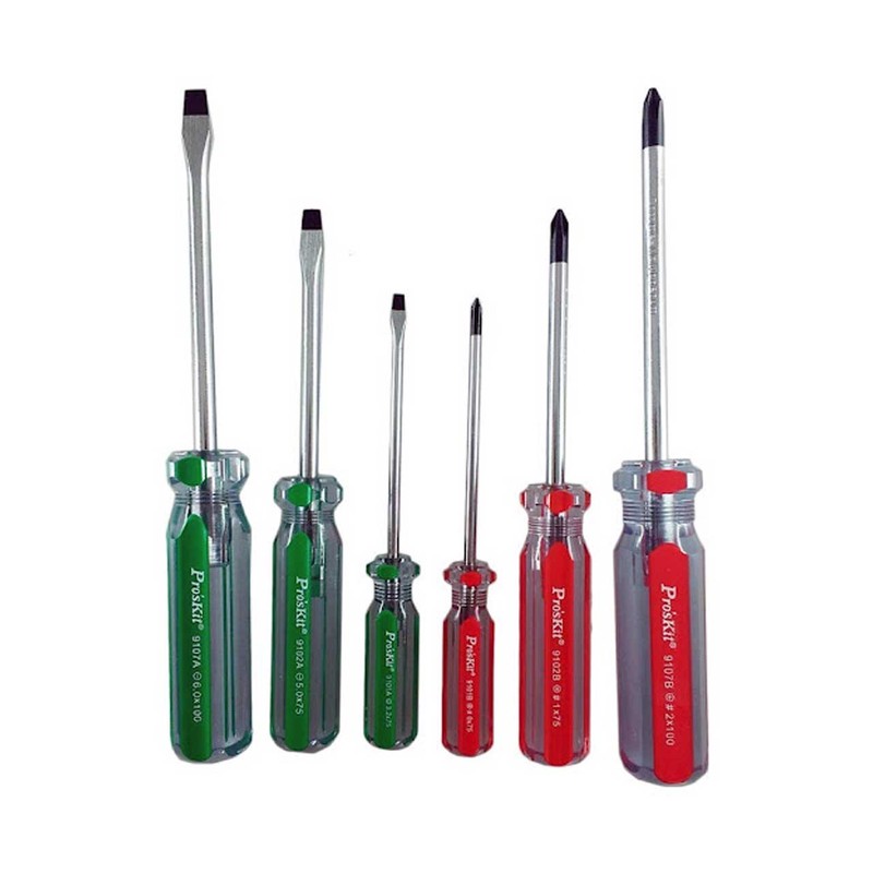 مجموعه 6 عددی پیچ گوشتی پروسکیت مدل SW-9106