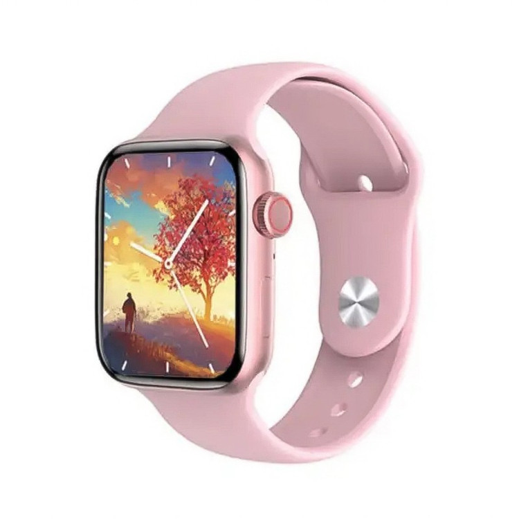 ساعت هوشمند 41 میلیمتری ویسمی مدل X28 mini با 4 بند سیلیکونی و 1 بند فلزی