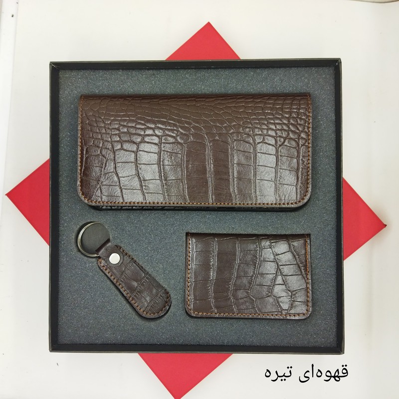 ست هدیه چرم دیاکو مدل 255coro