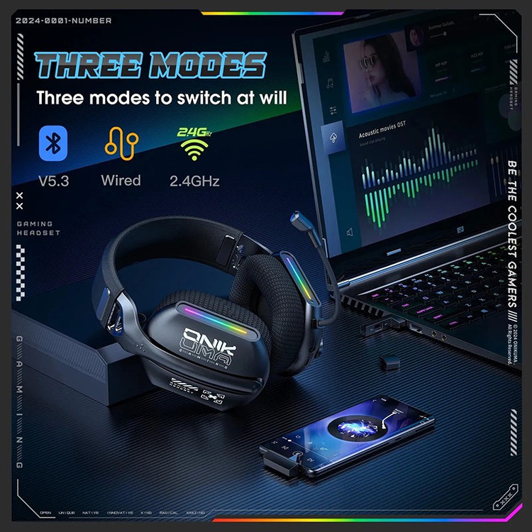 هدست بلوتوثی اونیکوما مدل GT808