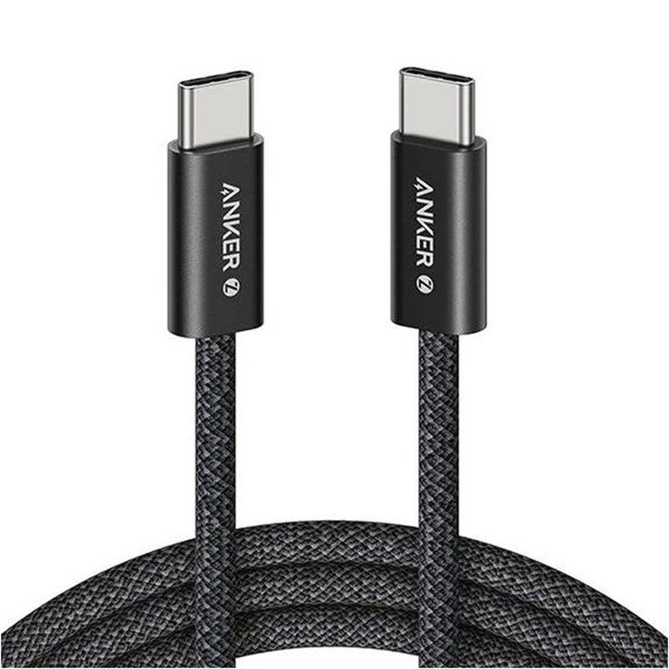 کابل تبدیل USB-C به USB-C انکر مدل Zolo A8060 طول 0.9 متر با توان 240 وات