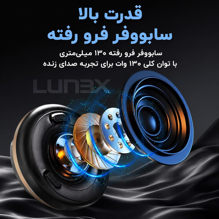 اسپیکر بلوتوثی قابل حمل لونکس مدل 1100