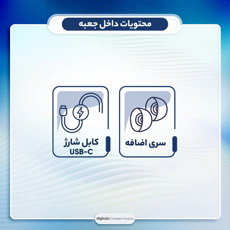 هدفون بلوتوثی گردنی انکر مدل A3213 U2i با نویز کنسلینگ میکروفون (ENC)، درگاه شارژ USB Type-C، دارای میکروفون با فناور...