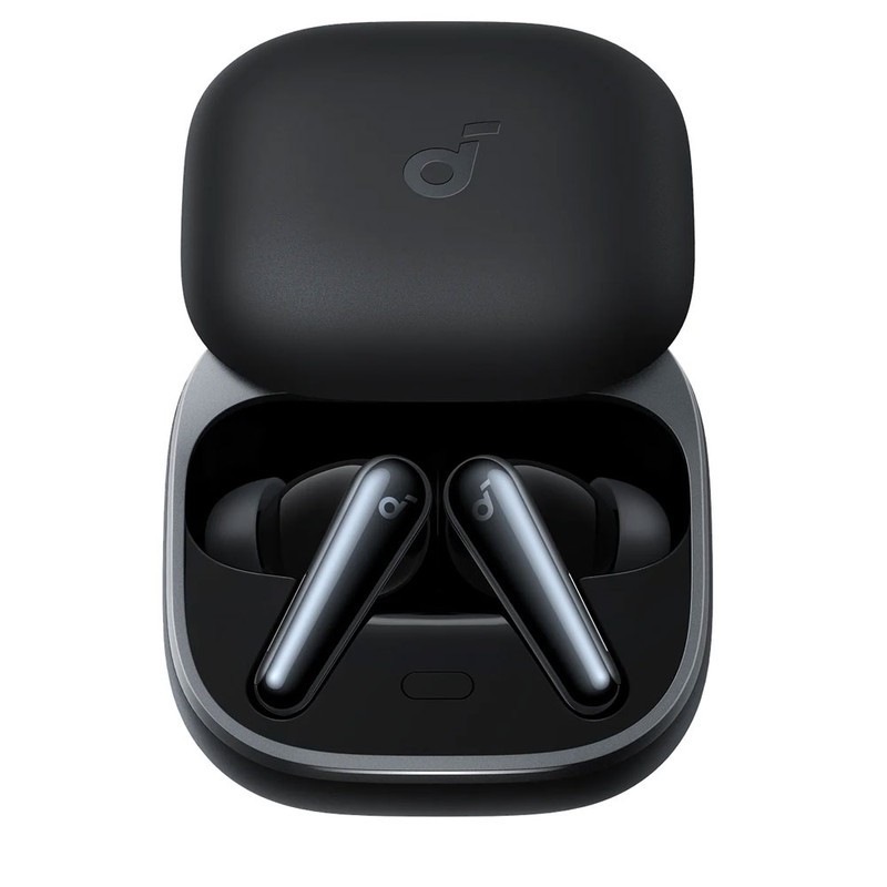 هدفون بلوتوثی انکر مدل Soundcore Liberty 5 با نویز کنسلینگ فعال (ANC)، درگاه شارژ USB Type-C، تا 30 ساعت زمان پخش موس...