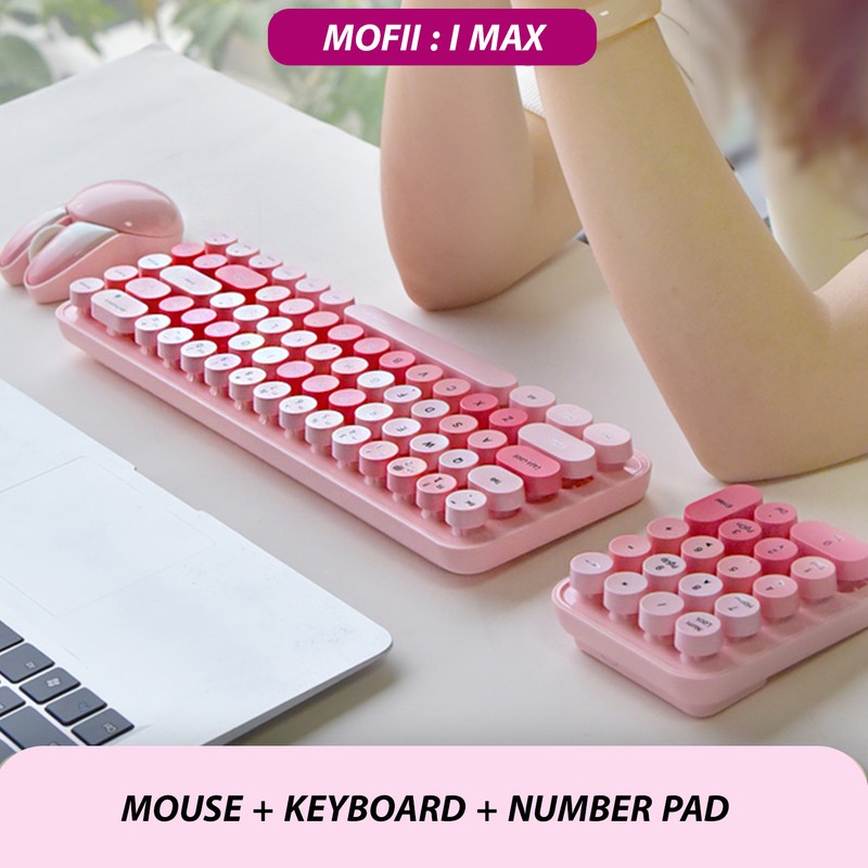کیبورد و ماوس بی سیم مافی مدل I max