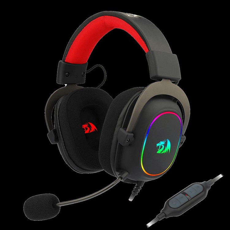 هدفون مخصوص بازی ردراگون مدل Zeus X H510 RGB