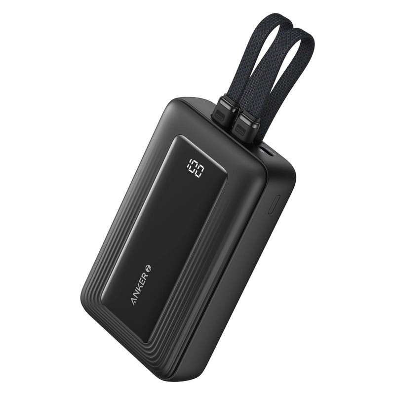 پاوربانک انکر مدل A1681 ظرفیت 20000 میلی آمپر ساعت به همراه کابل لایتنیگ و کابل USB Type-C