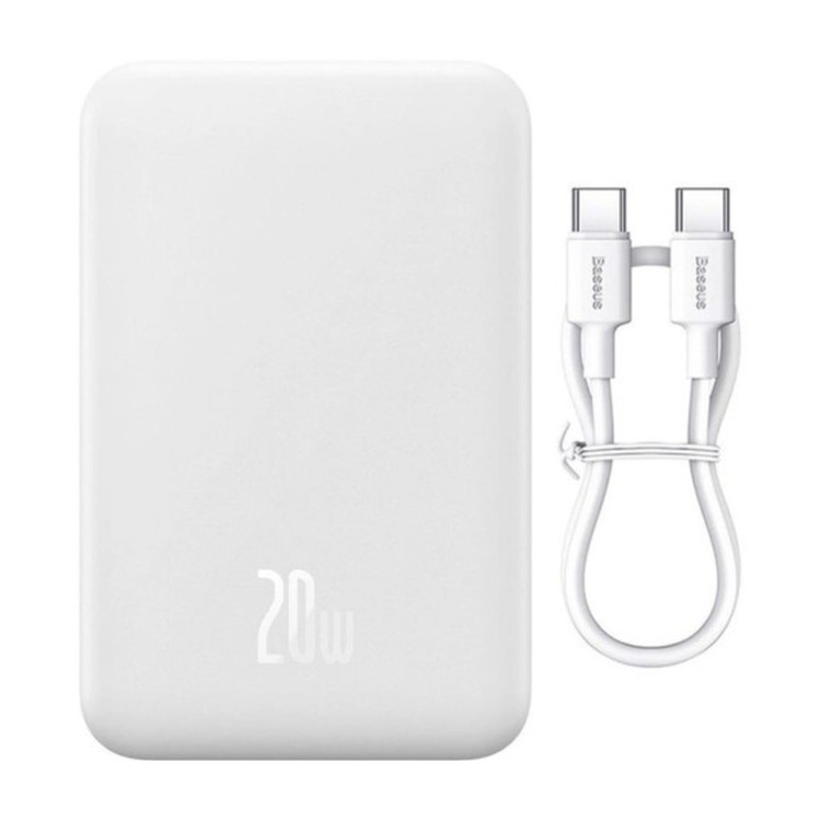 پاوربانک بیسوس مدل MAGNETIC MINI 20W ظرفیت 20000 میلی آمپر ساعت