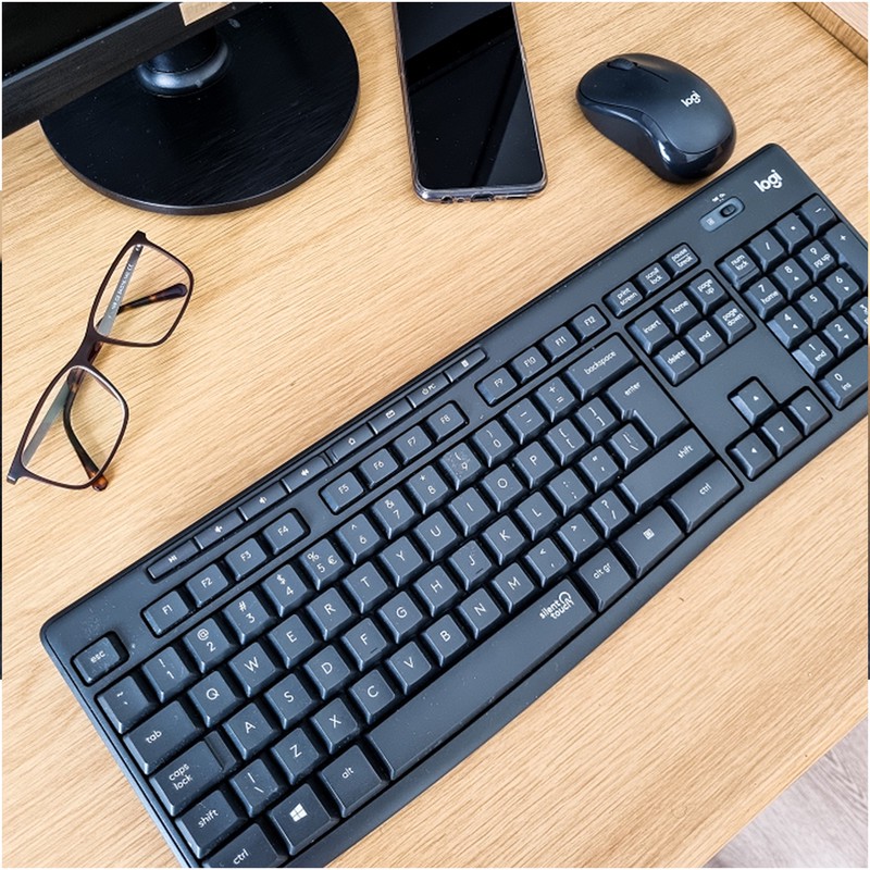 کیبورد و ماوس بی سیم لاجیتک مدل MK295