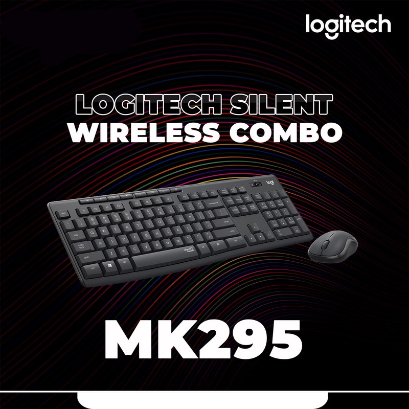 کیبورد و ماوس بی سیم لاجیتک مدل MK295