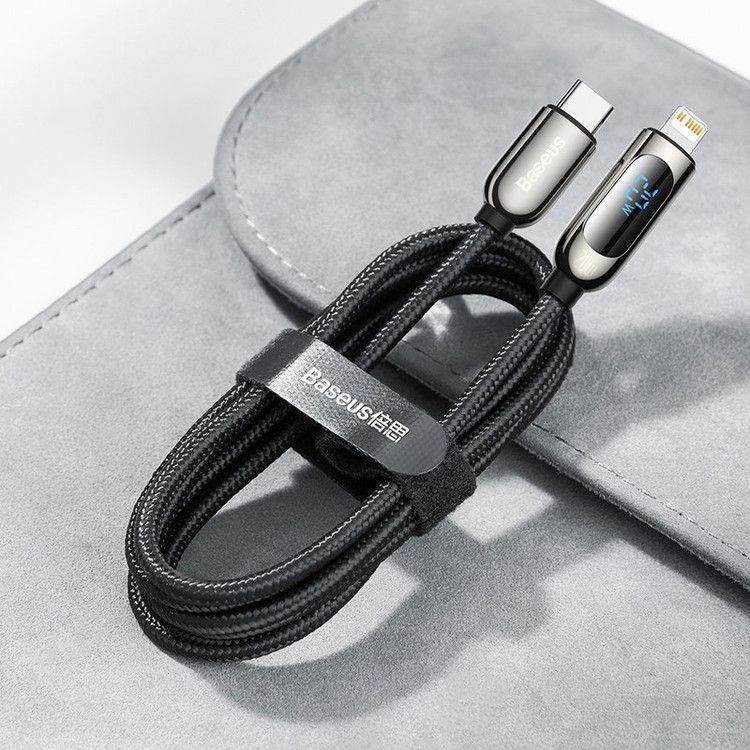 کابل تبدیل USB-C به لایتنینگ باسئوس مدل CATLSK-A01 طول 2 متر