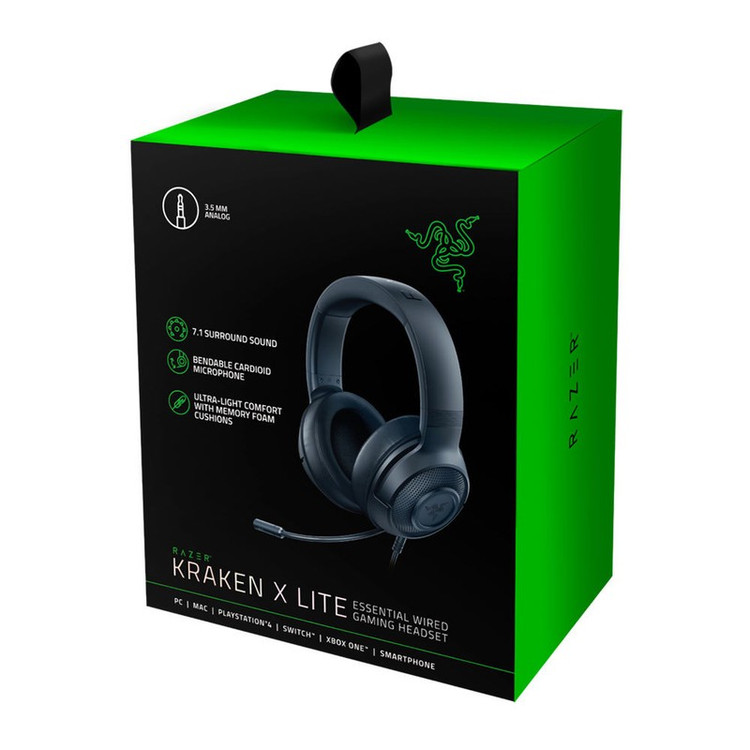 هدفون ریزر مدل Kraken X Lite Essential