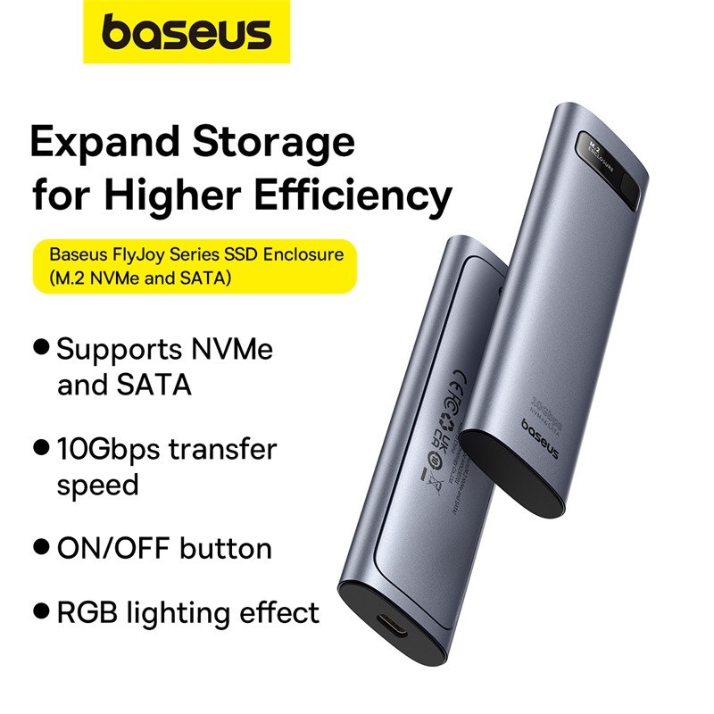 باکس هارد M.2 NVME بیسوس مدل FlyJoy Series BS-OH155