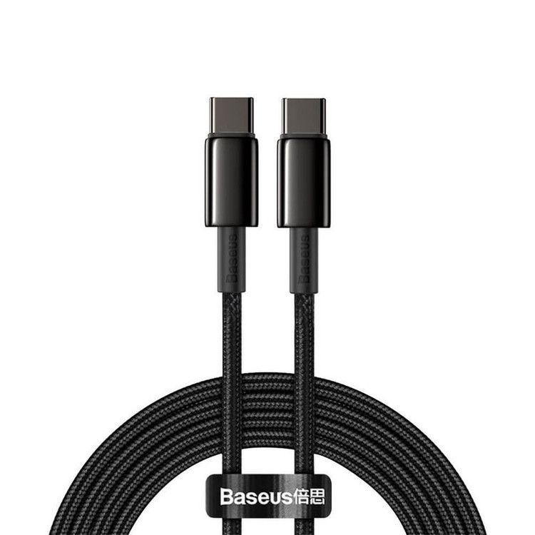 کابل تبدیل USB-C باسئوس مدل Tungsten طول 1 متر