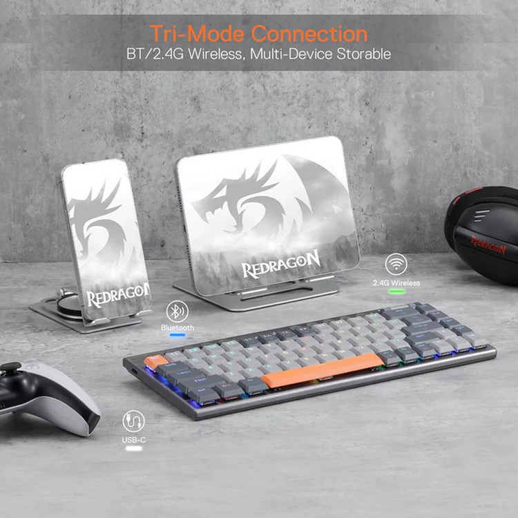 کیبورد گیمینگ ردراگون مدل K609GG-RGB-PRO